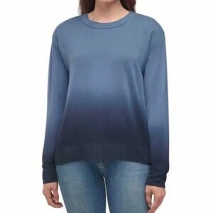Splendid Blue Ombre XXL Soft Crewneck Sweatshirt